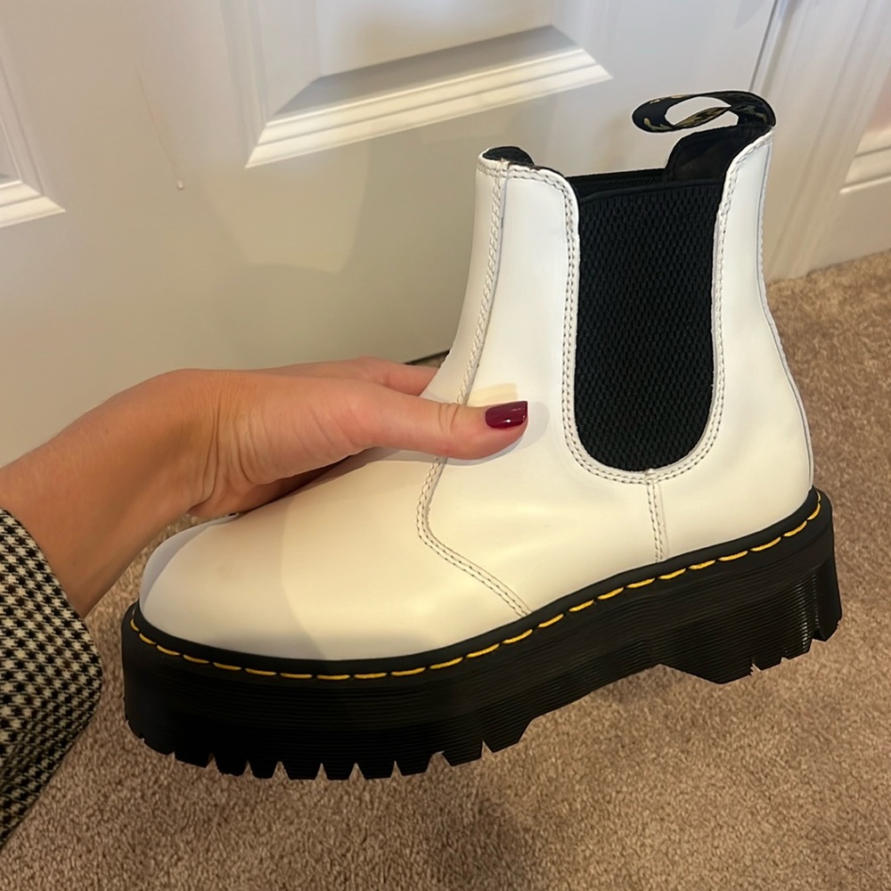 Brand New White Dr Martens